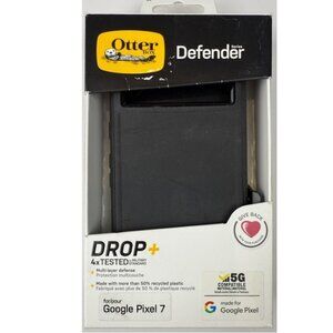 OtterBox Defender Case Google Pixel 7 Rugged Drop Protection Black NIB